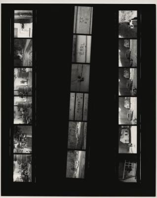 Contact sheet of production stills for Kingdom Come School