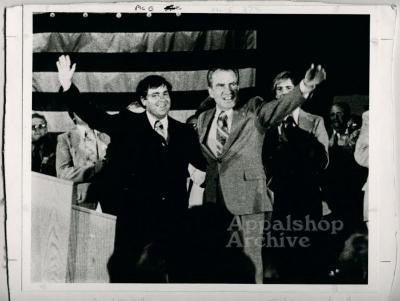 Richard Nixon with C. Allen Muncy