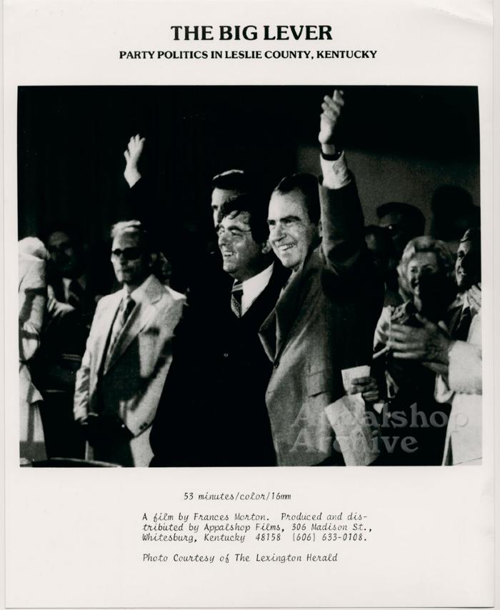 Richard Nixon with local party officials