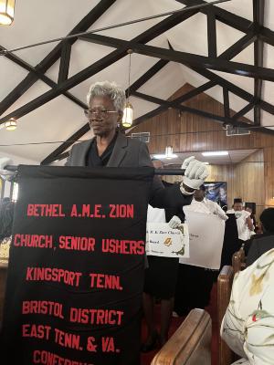Banner Procession at East Tennessee and Virginia Conference of AME Zion Churches