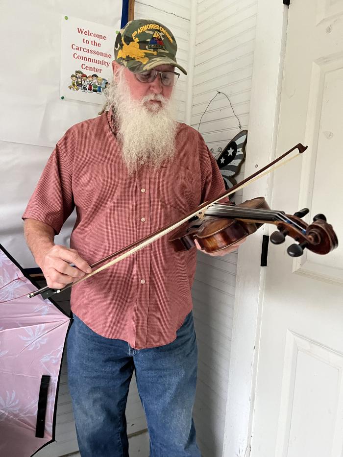 Pick and Bow student Remus Wooten
