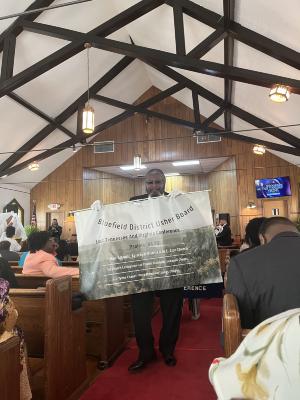Banner Procession at East Tennessee and Virginia Conference of AME Zion Churches