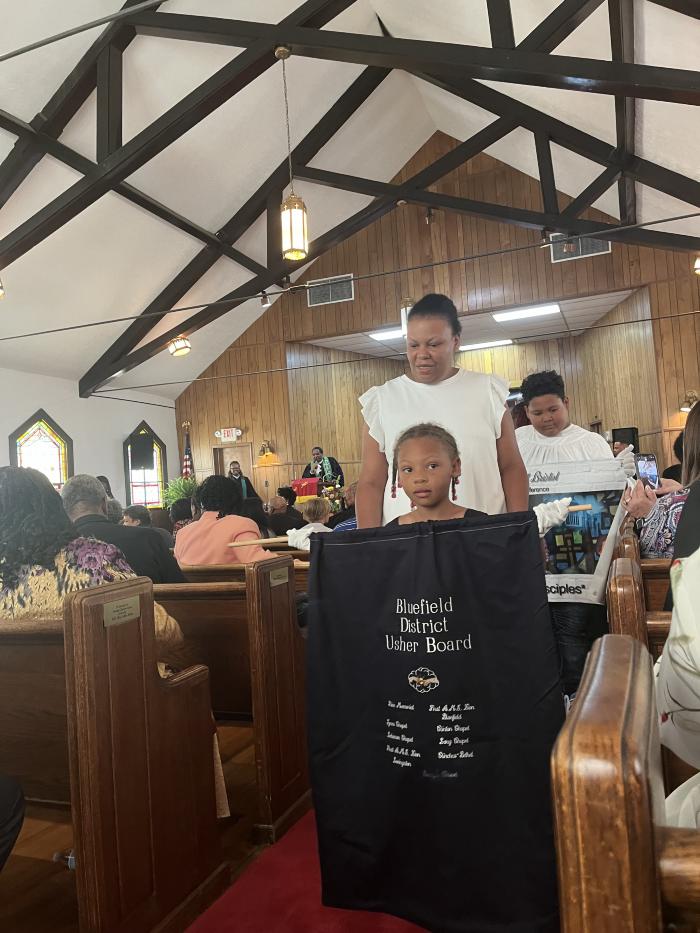 Banner Procession at East Tennessee and Virginia Conference of AME Zion Churches