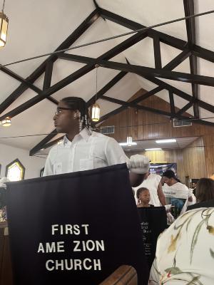 Banner Procession at East Tennessee and Virginia Conference of AME Zion Churches
