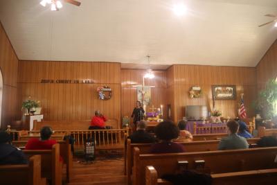 Williams Chapel AME Zion Church service