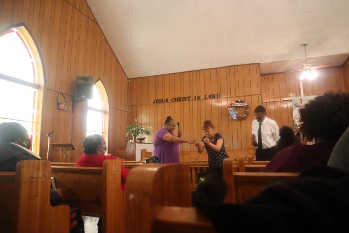 Williams Chapel AME Zion Church service