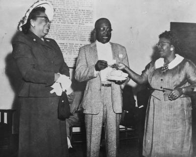 Sadie Jones, Reverend D. P. Jones, and Louise Jones