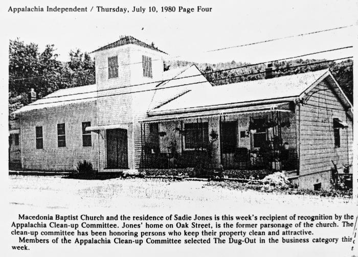 Article about Macedonia Baptist Church