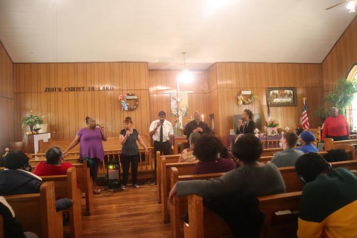 Williams Chapel AME Zion Church service