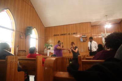 Williams Chapel AME Zion Church service