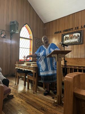Williams Chapel AME Zion Church service 