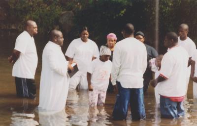 Blackman Chapel AME Zion Church Baptism