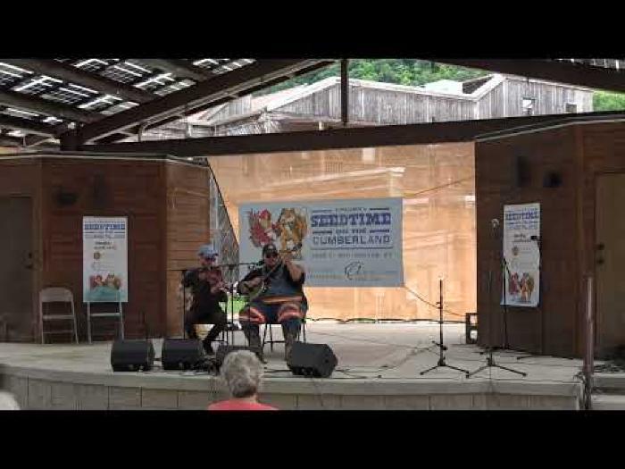 Performance by Mike Ellison at Seedtime on the Cumberland 2024