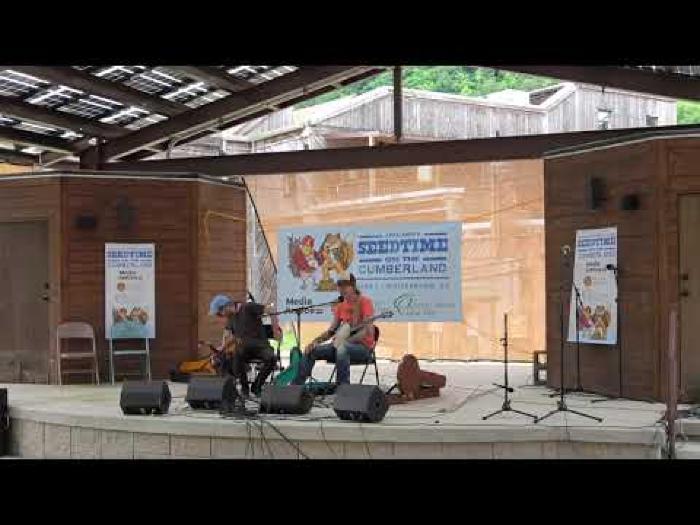 Performance by John Haywood & Leo Shannon at Seedtime on the Cumberland 2024
