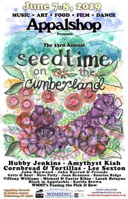Seedtime on the Cumberland poster 2019