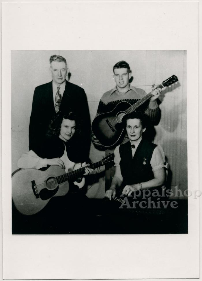 A.P., Joe, Janette and Sara Carter