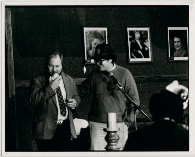Jack Wright and Dee Davis at event