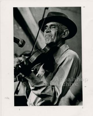 Portrait of musician Beachard Smith