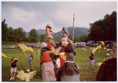 Rough Side of the Mountain production still