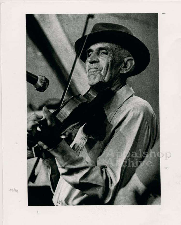 Portrait of musician Beachard Smith