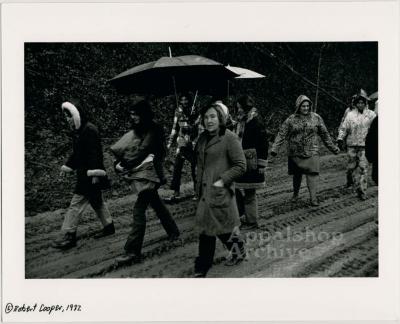 To Save the Land and People production still