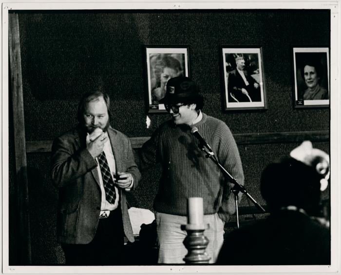 Jack Wright and Dee Davis at event