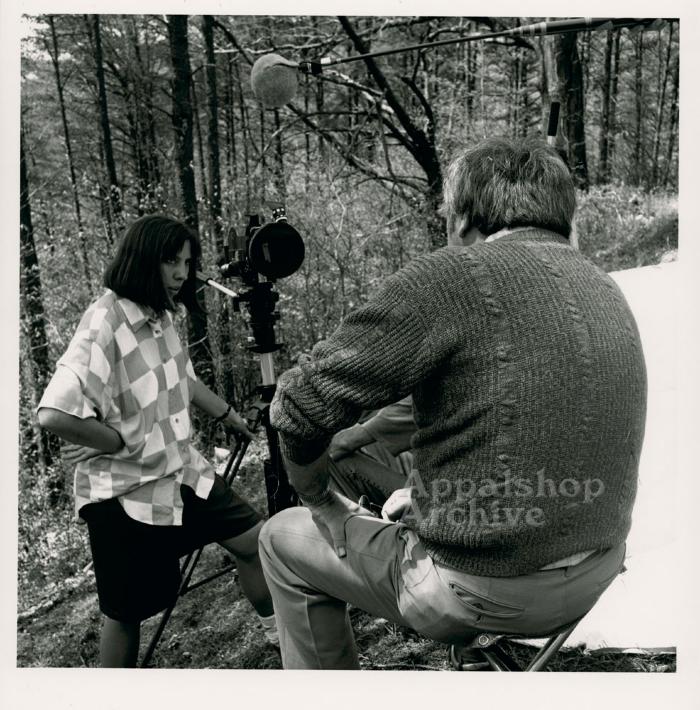 Stranger With A Camera production still