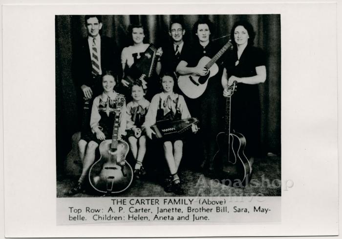 Carter Family, multi-generational promotional photo