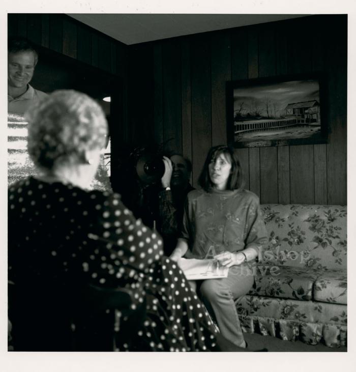 Stranger With A Camera production still