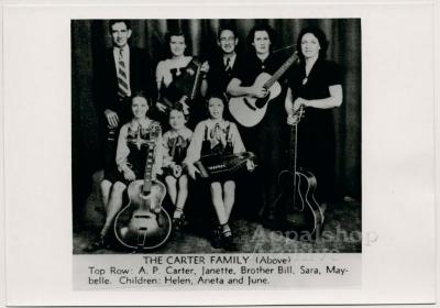 Carter Family, multi-generational promotional photo