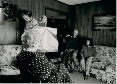 Stranger With A Camera production still