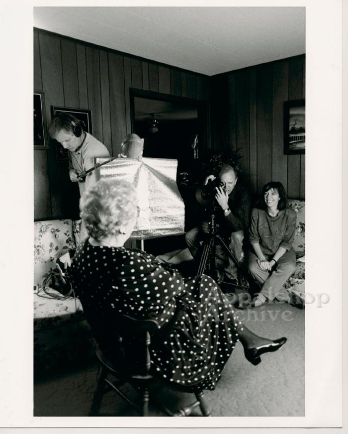 Stranger With A Camera production still