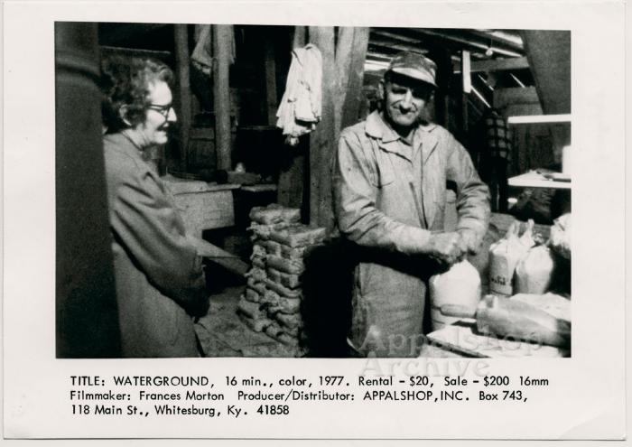 Waterground production still