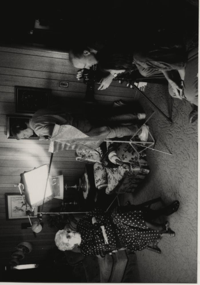 Stranger With A Camera production still