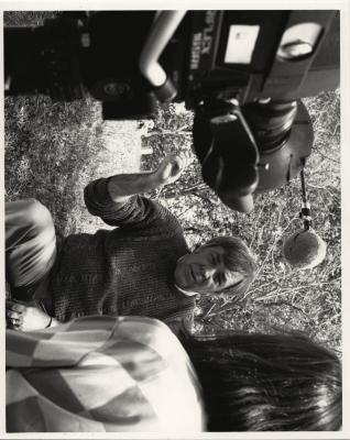 Stranger With A Camera production still