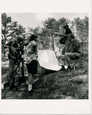 Stranger With A Camera production still