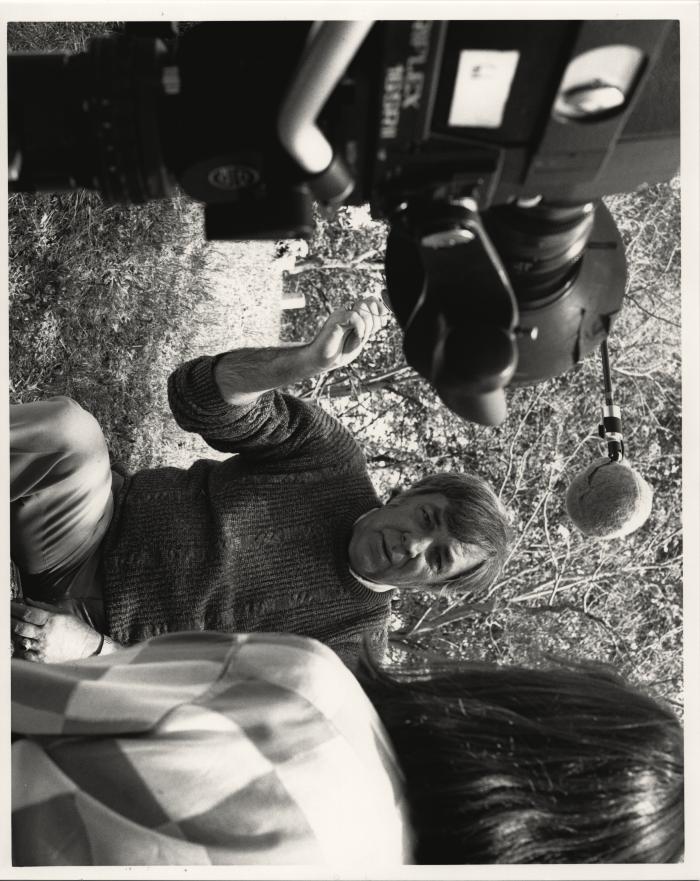 Stranger With A Camera production still