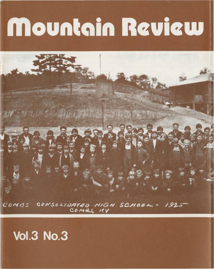 Mountain Review, Volume 03, Number 03, September 1977