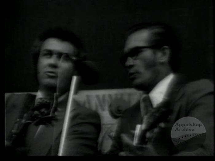 Performance by The Goins Brothers at Shriners Bluegrass Festival 1977