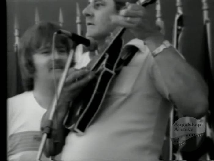 Performance by Seldom Scene with Ricky Skaggs at Shriners Bluegrass Festival 1978
